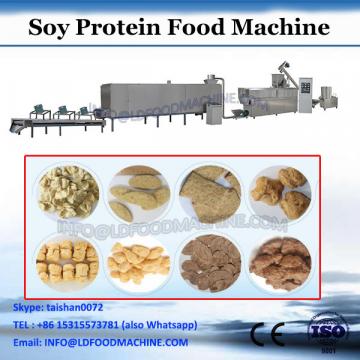 Defatted texturized soy protein extruder plant