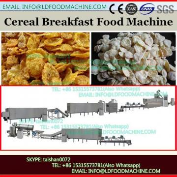 Extruded corn flakes processing line