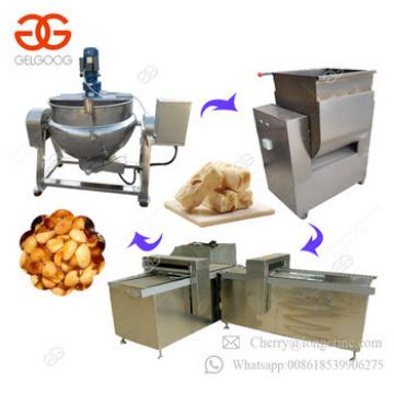 High Efficiency Sesame Bar Maker Chikki Cereal Bar Production Line Nougat Peanut Candy Machine