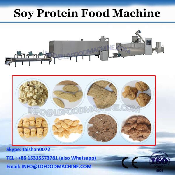 Defatted texturized soy protein extruder plant